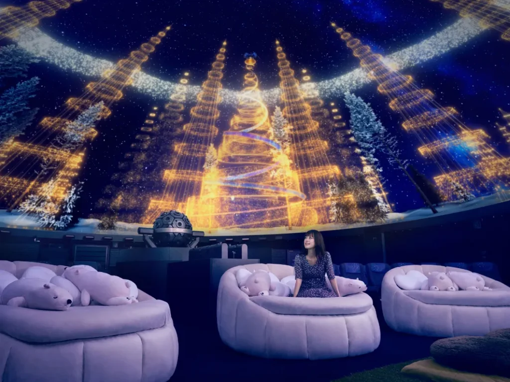 イルミネーションウェルカムドーム